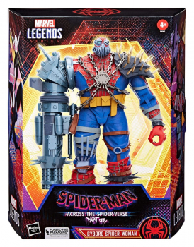 Cyborg Spider-Woman Action Figure Marvel Legends Deluxe, Spider-Man: Across the Spider-Verse, 15 cm