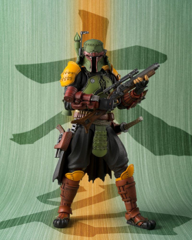 Daimyo Boba Fett Actionfigur Meisho Movie Realization, Star Wars: The Book of Boba Fett, 18 cm