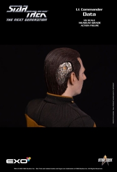 Lt. Commander Data Actionfigur 1:6, Star Trek: The Next Generation, 30 cm