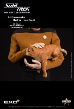 Lt. Commander Data Actionfigur 1:6, Star Trek: The Next Generation, 30 cm