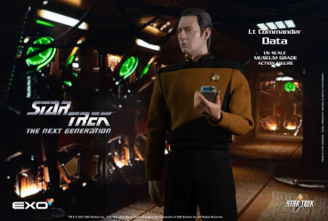 Lt. Commander Data Actionfigur 1:6, Star Trek: The Next Generation, 30 cm