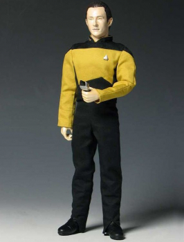 Lieutenant Commander Data Actionfigur 1:6, Raumschiff Enterprise - Das nächste Jahrhundert, 30 cm