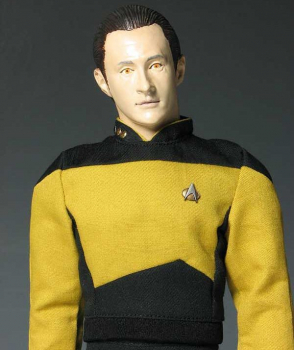 Lieutenant Commander Data Actionfigur 1:6, Raumschiff Enterprise - Das nächste Jahrhundert, 30 cm