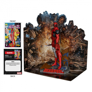 Deadpool (The New Mutants #98) Statue 1/10, Marvel, 16 cm