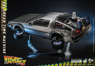 DeLorean Time Machine Fahrzeug 1:6 Movie Masterpiece, Zurück in die Zukunft II, 72 cm