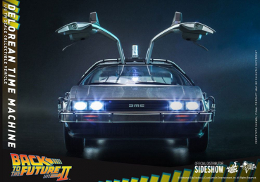 DeLorean Time Machine Fahrzeug 1:6 Movie Masterpiece, Zurück in die Zukunft II, 72 cm