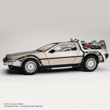 DeLorean DieCast-Modell 1:10, Zurück in die Zukunft, 44 cm