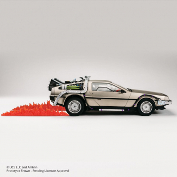 DeLorean DieCast-Modell 1:10, Zurück in die Zukunft, 44 cm