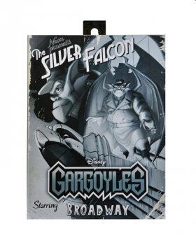 Ultimate Detective Broadway (Silver Falcon) Action Figure, Gargoyles, 18 cm