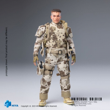 Luc Deveraux Actionfigur 1:12 Exquisite Super Series, Universal Soldier, 16 cm