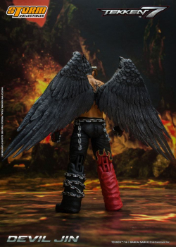 Devil Jin Actionfigur 1:12, Tekken 7, 18 cm