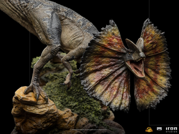 Dilophosaurus Statue 1:10 Art Scale, Jurassic World: Ein neues Zeitalter, 13 cm