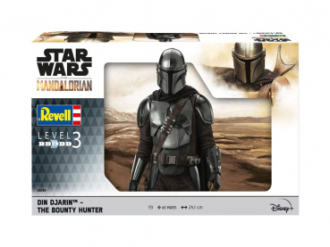 Din Djarin - The Bounty Hunter Modellbausatz 1:9, Star Wars: The Mandalorian, 24 cm