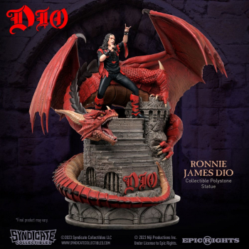 Ronnie James Dio Statue 1:10, 36 cm