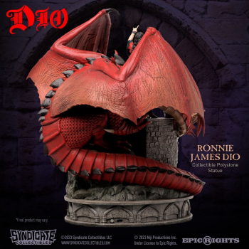 Ronnie James Dio Statue 1:10, 36 cm