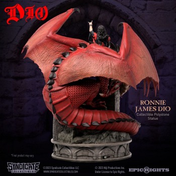 Ronnie James Dio Statue 1:10, 36 cm