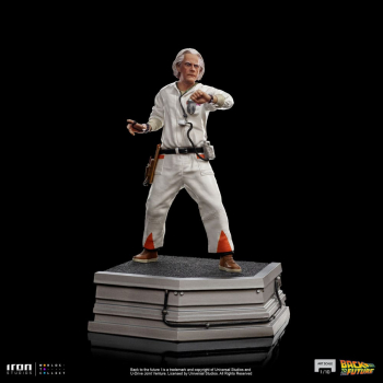 Doc Brown Statue 1/10 Art Scale, Back to the Future, 22 cm