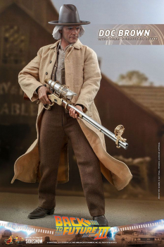 Doc Brown Actionfigur 1:6 Movie Masterpiece Series, Zurück in die Zukunft III, 32 cm