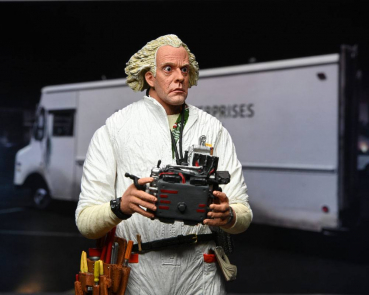 Ultimate Doc Brown (1985) Action Figure, Back to the Future, 18 cm