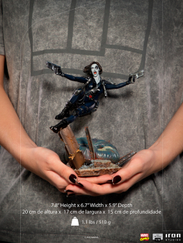 Domino Statue Art Scale 1:10 Battle Diorama Series, X-Men, 20 cm