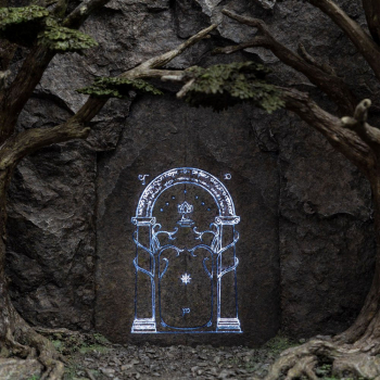 The Doors of Durin Diorama, Der Herr der Ringe, 29 cm