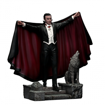 Dracula (Bela Lugosi) Statue 1:10 Art Scale Deluxe, Universal Monsters, 22 cm