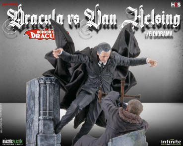 Dracula vs. Van Helsing Statue 1:6, Dracula (1958), 41 cm