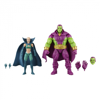 Drax the Destroyer & Moondragon Action Figures Marvel Legends, Guardians of the Galaxy, 15 cm