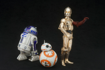 C-3PO, R2-D2 & BB-8