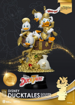 DuckTales Vinyl Diorama D-Stage Golden Edition Exclusive, 15 cm