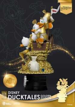 DuckTales Vinyl Diorama D-Stage Golden Edition Exclusive, 15 cm