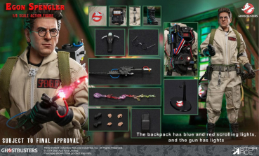 Egon Spengler Action Figure 1/6, Ghostbusters, 30 cm