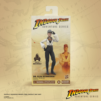 Dr. Elsa Schneider (Grail Temple) Actionfigur Adventure Series, Indiana Jones und der letzte Kreuzzug, 15 cm