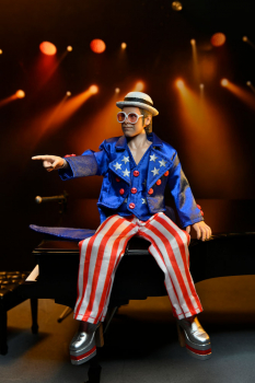 Elton John (Live 1976) Retro-Actionfigur Deluxe, 20 cm