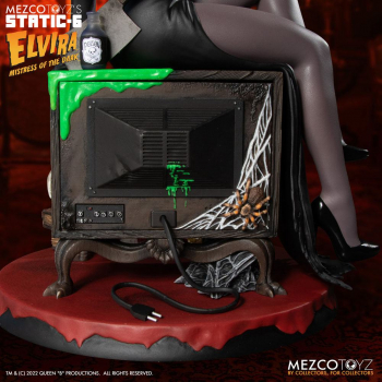 Elvira Statue 1/6 Static-6, Elvira: Mistress of the Dark, 28 cm