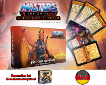 Fields of Eternia Brettspiel Ergänzungs-Set Enter the Dragons! (Deutsche Ausgabe), Masters of the Universe