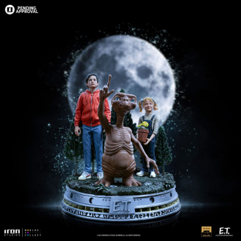 E.T., Elliott & Gertie Statue 1:10 Art Scale Deluxe, E.T. - Der Außerirdische, 20 cm