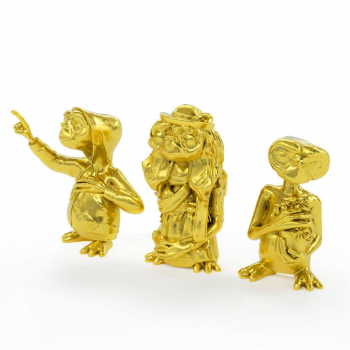 Collector's Set Minifiguren 3er-Pack Golden Edition, E.T. - Der Außerirdische, 5 cm