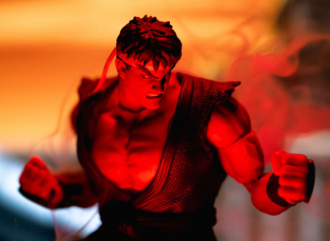 Evil Ryu Action Figure 1/12 SDCC Exclusive, Ultra Street Fighter II: The Final Challengers, 15 cm