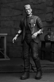 Ultimate Frankensteins Monster (Black & White) Actionfigur Universal Monsters, Frankensteins Braut, 20 cm