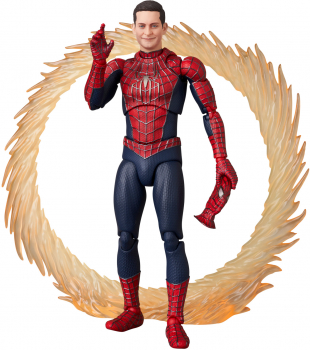 Friendly Neighborhood Spider-Man Actionfigur MAFEX, Spider-Man: No Way Home, 15 cm