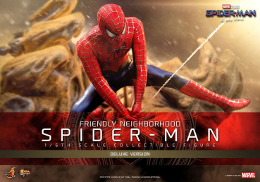 Friendly Neighborhood Spider-Man (Deluxe Version) Action Figure 1/6 Movie Masterpiece Series, Spider-Man: No Way Home, 30 cm