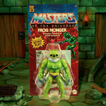 Frog Monger Actionfigur MOTU Origins Exclusive, Masters of the Universe, 14 cm