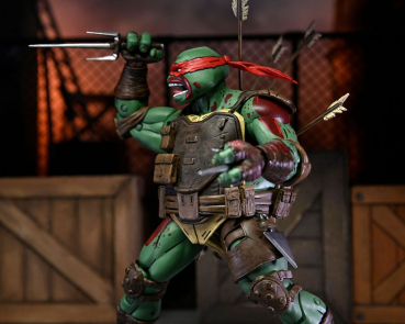 Ultimate First to Fall Raphael Actionfigur, Teenage Mutant Ninja Turtles: The Last Ronin, 18 cm