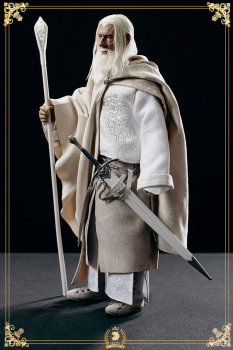 Gandalf der Weiße Actionfigur 1:6 Crown Series, Der Herr der Ringe, 30 cm