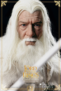 Gandalf der Weiße Actionfigur 1:6 Crown Series, Der Herr der Ringe, 30 cm