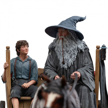 Gandalf & Frodo on Cart