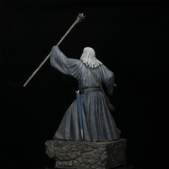 Gandalf in Moria Statue, Der Herr der Ringe, 18 cm