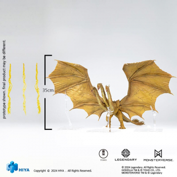 Ghidorah (Gravity Beam Ver.) Actionfigur Exquisite Basic, Godzilla II: King of the Monsters (2019), 35 cm