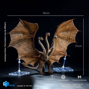 King Ghidorah Actionfigur Exquisite Basic, Godzilla II: King of the Monsters (2019), 35 cm